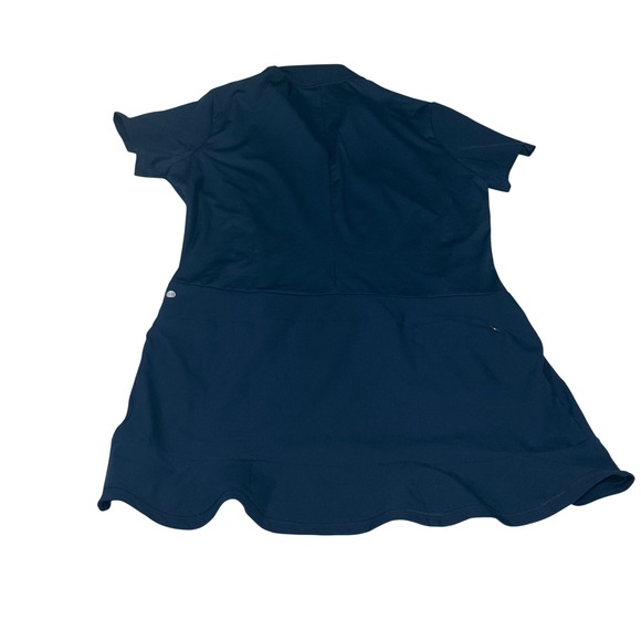 Adidas Parley Women's Golf Tennis Dress XL Navy Blue Quarter Zip Pocket 2022 EUC - Picture 8 of 10